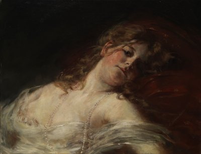 Resting Girl by Bernhard Zickendraht